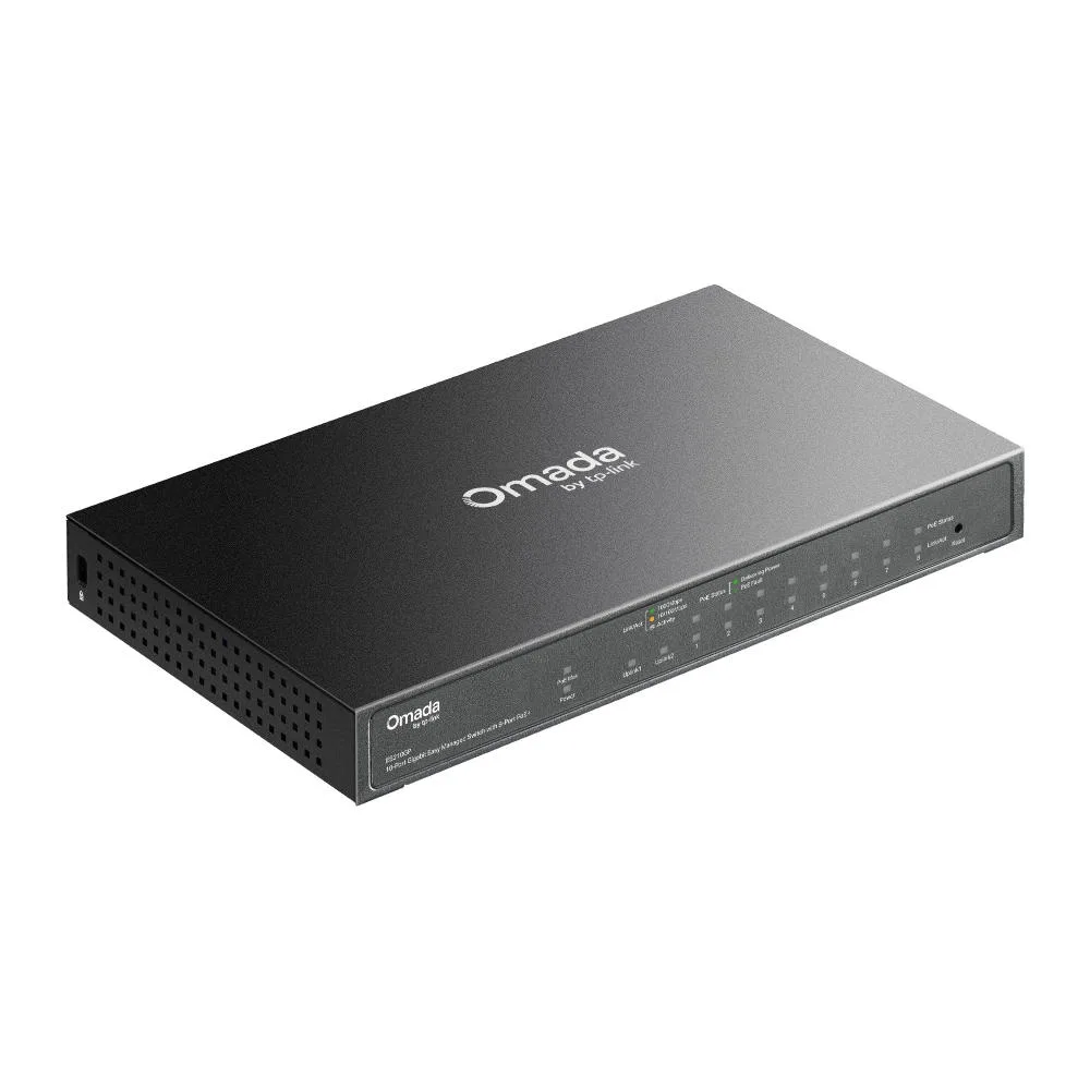 Коммутатор Easy Managed TP-Link Omada ES210GP 8×GE PoE+ 63 Вт — фото 7