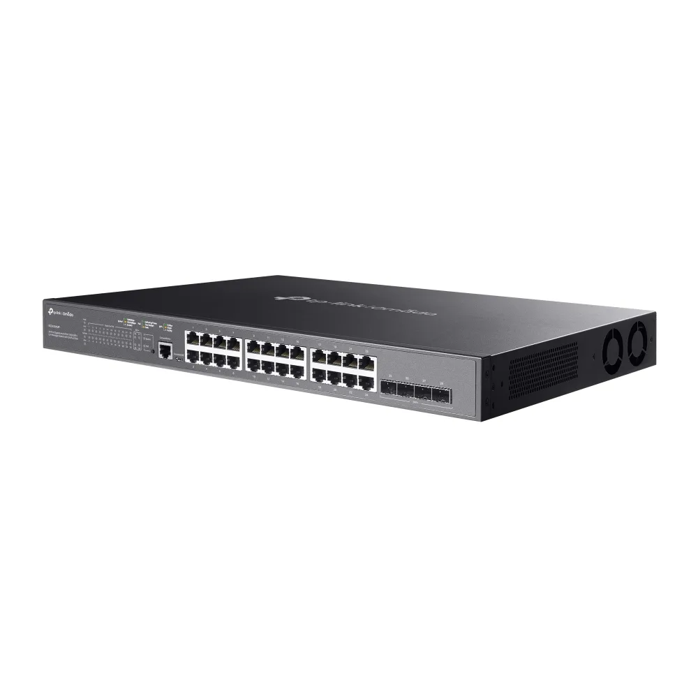 Коммутатор управляемый TP-Link Omada SG3428XMP 24×GE PoE+ 384 Вт, 4×SFP+ — фото 4
