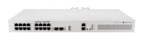 Коммутатор MikroTik CRS418-8P-8G-2S+RM 8×GE PoE+, 8×GE, 2×SFP+
