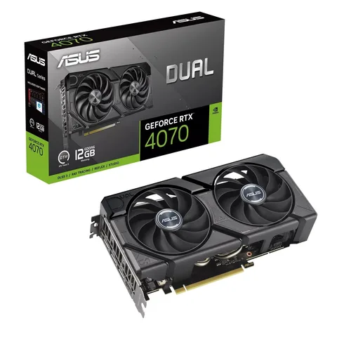 Видеокарта Asus GeForce RTX 4070 12GB GDDR6 Dual Evo (DUAL-RTX4070-12GD6-EVO)