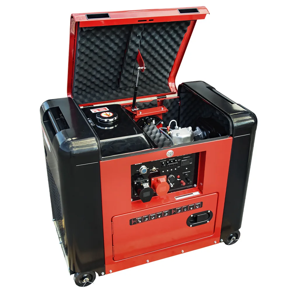 Генератор дизельный Vitals Master EST 7.0dsat Dual Power с ATS — фото 10