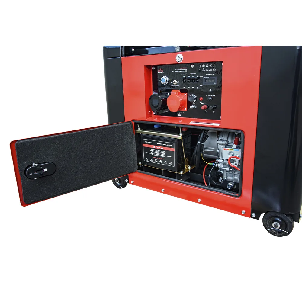 Генератор дизельный Vitals Master EST 7.0dsat Dual Power с ATS — фото 11