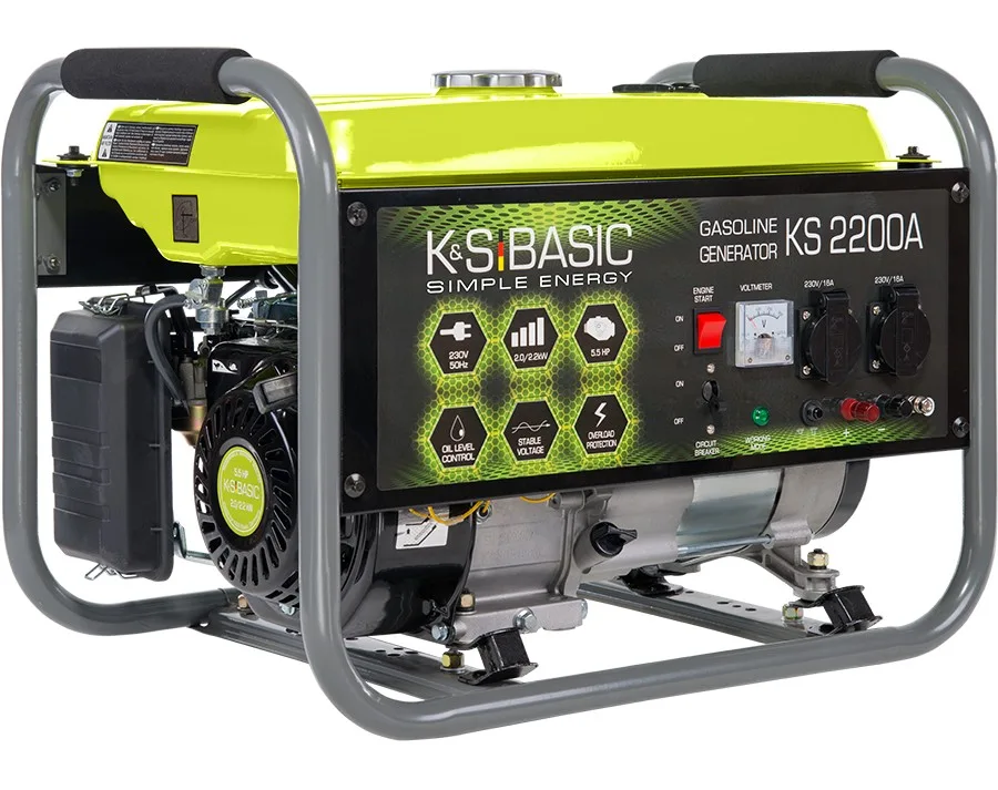 Генератор бензиновый Könner & Söhnen K&S Basic KSB 2200A — фото 2