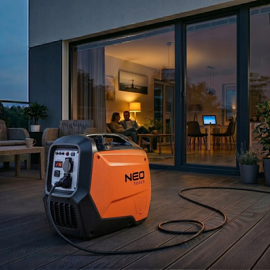 Генератор бензиновый инверторный Neo Tools 04-734 3,2 кВт — фото 5