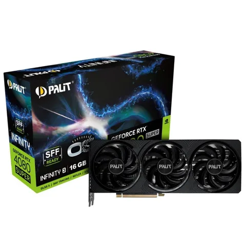 Видеокарта Palit GeForce RTX 4080 Super 16GB GDDR6X Infinity 3 OC (NED408SS19T2-1032S)