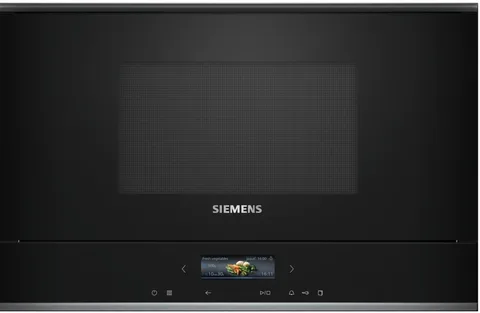 Микроволновая печь встраиваемая Siemens BE732R1B1 21 л черная