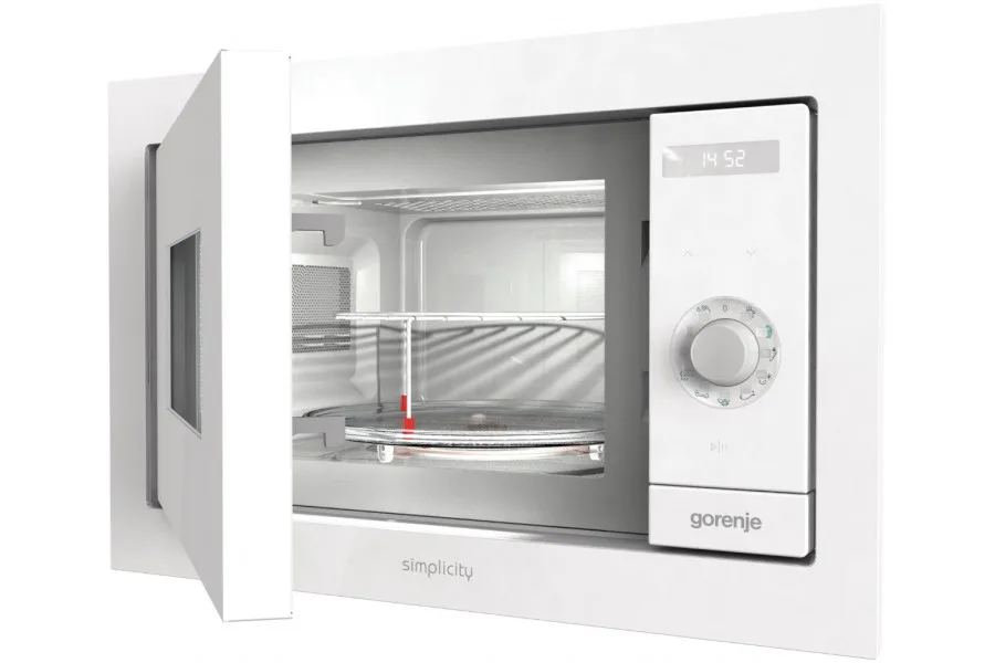 Микроволновая печь встраиваемая Gorenje BM235G1SYW 23 л белая — фото 5