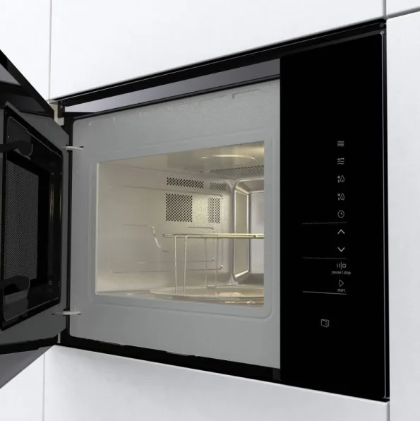 Микроволновая печь встраиваемая Gorenje BMI251SG3BG 25 л черная — фото 5