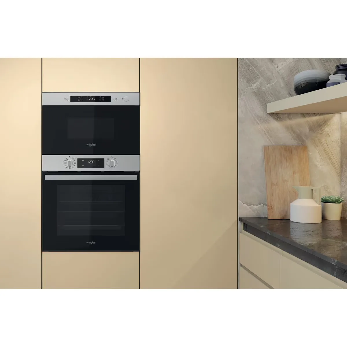 Мікрохвильова піч вбудована Whirlpool MBNA900X 22 л нержавіюча сталь — фото 6