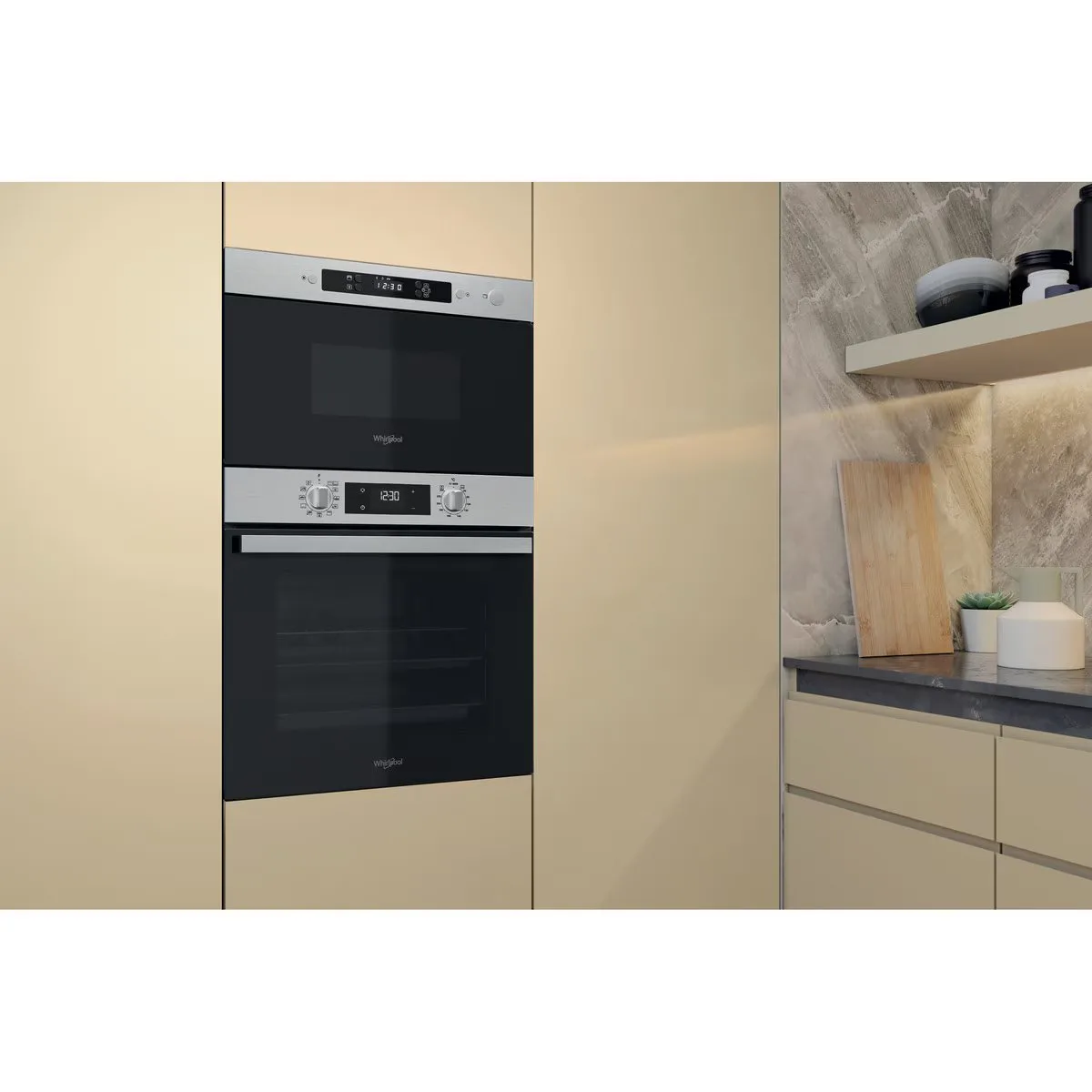 Мікрохвильова піч вбудована Whirlpool MBNA900X 22 л нержавіюча сталь — фото 7