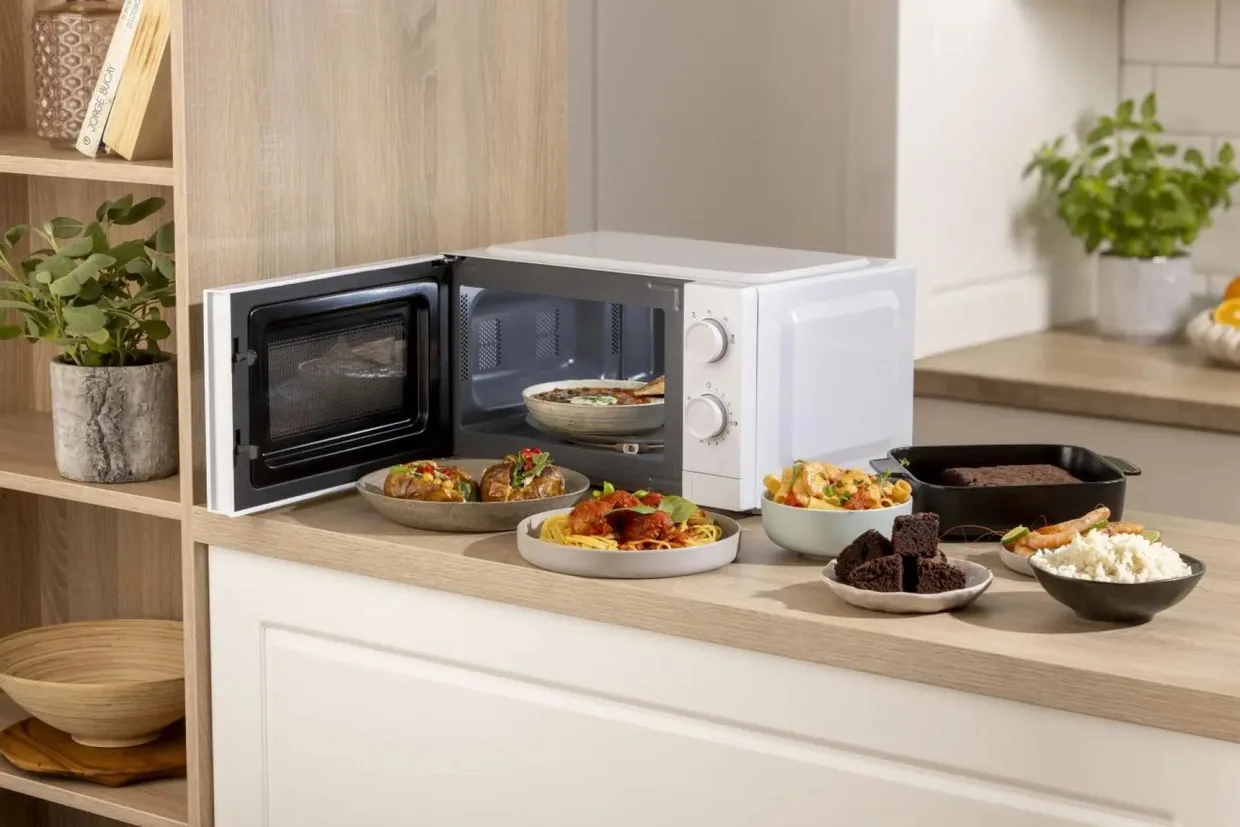 Микроволновая печь Gorenje MO20CE1W5 20 л белая — фото 15