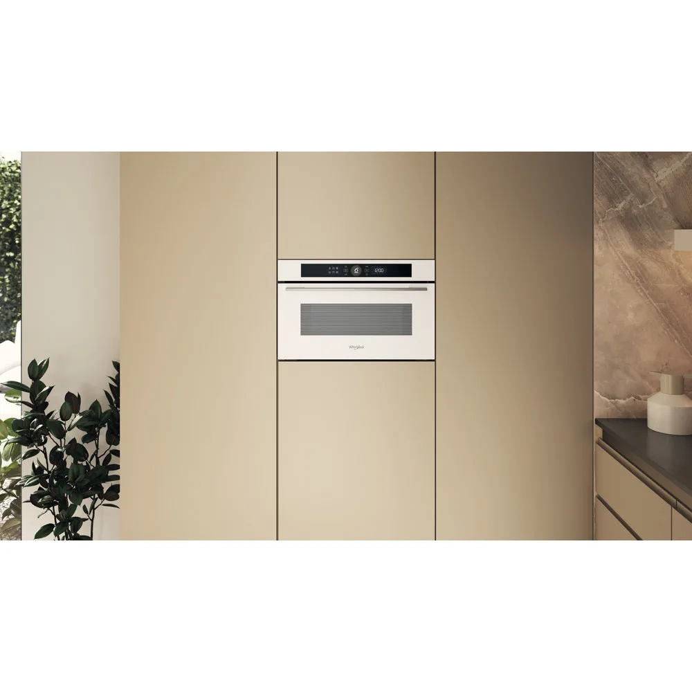 Микроволновая печь встраиваемая Whirlpool WMD54MW 31 л белая — фото 4