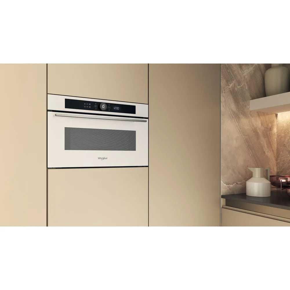 Микроволновая печь встраиваемая Whirlpool WMD54MW 31 л белая — фото 5