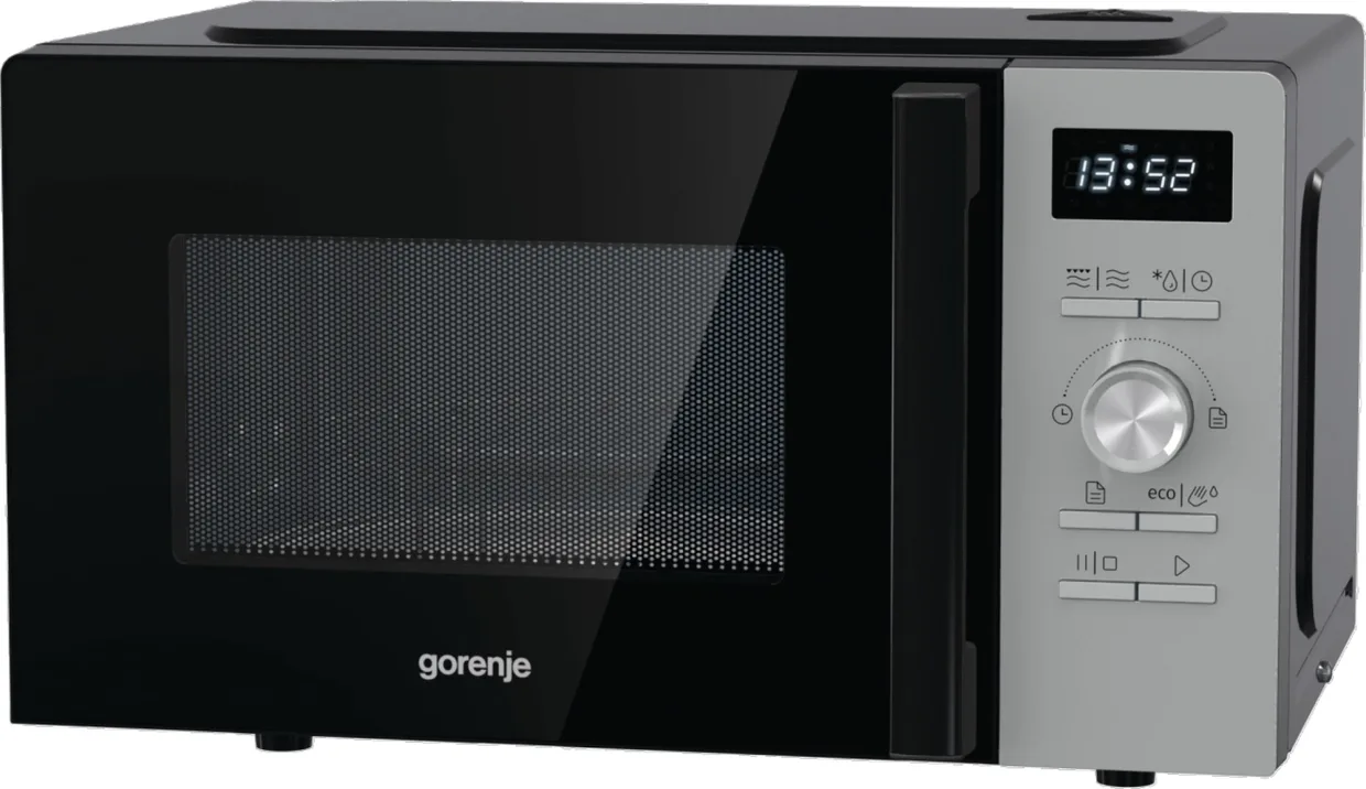 Мікрохвильова піч Gorenje MO20A4XH 20 л нержавіюча сталь — фото 2