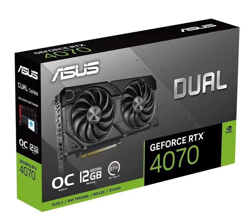 Видеокарта Asus GeForce RTX 4070 12GB GDDR6 Dual EVO OC (DUAL-RTX4070-O12GD6-EVO) — фото 14