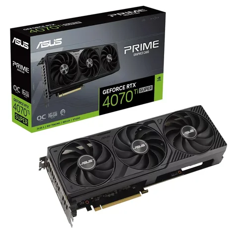 Видеокарта Asus GeForce RTX 4070 Ti Super 16GB GDDR6X Prime OC (PRIME-RTX4070TIS-O16G)