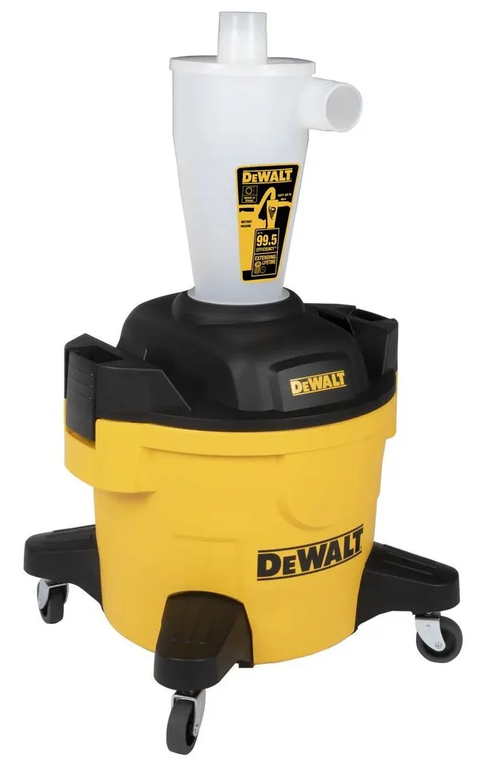 Циклонный фильтр-сепаратор DeWALT DXVCS002 для пылесосов DXV20P / DXV30SAPTA — фото 2