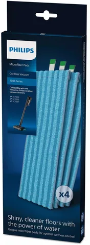 Насадки из микрофибры Philips XV1670/02 для беспроводных пылесосов 7000 Series, 4 шт.