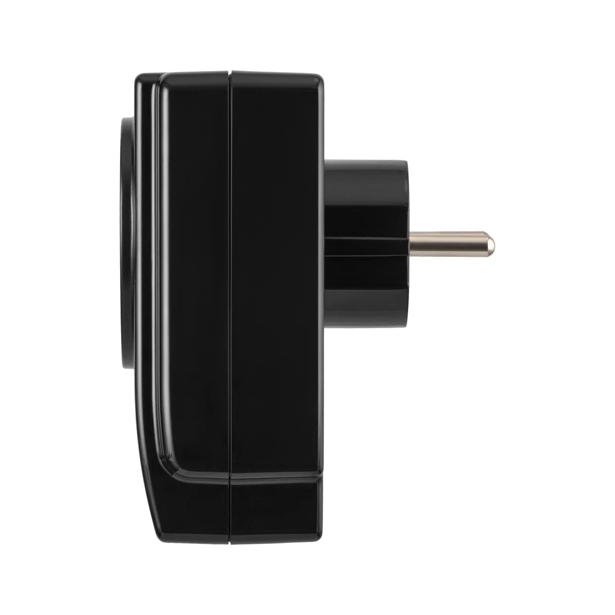 Адаптер-фильтр сетевой 2E 1 розетка 16 А, 2×USB-A черный — фото 4