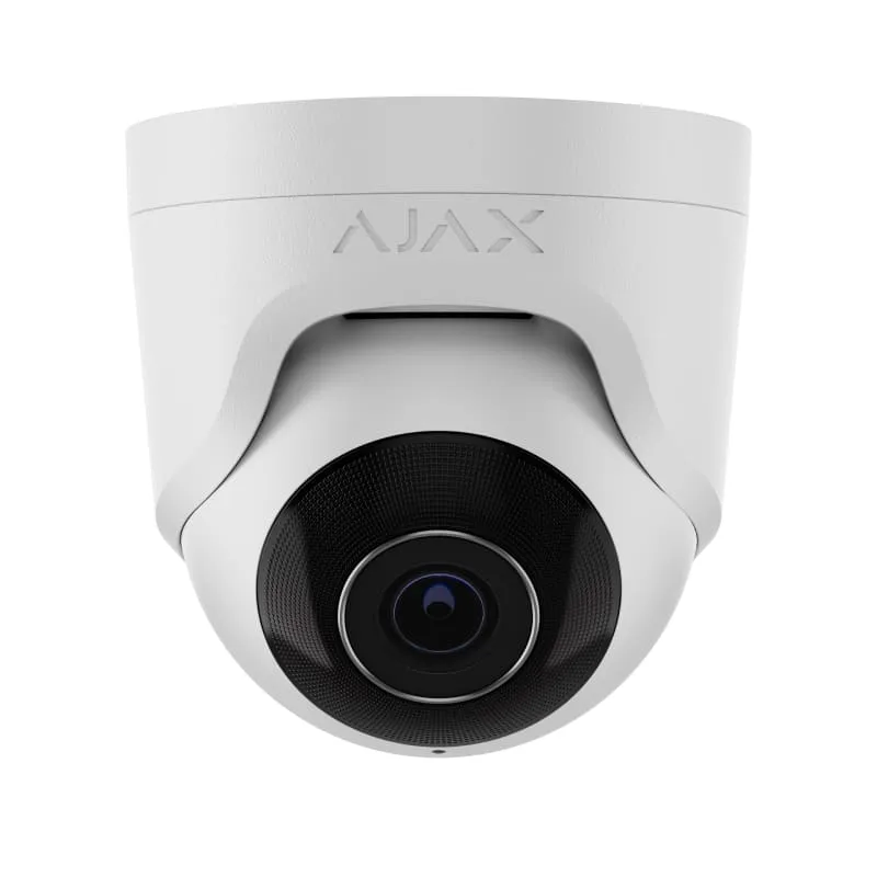 IP-камера Ajax TurretCam (8 Мп / 4 мм) белая