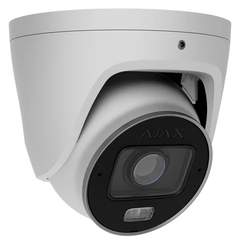 IP-камера Ajax TurretCam HLVF (8 Мп) біла