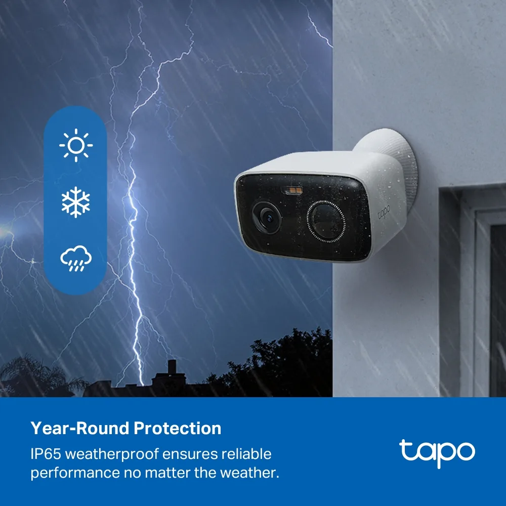 IP-камера аккумуляторная TP-Link Tapo C400 белая — фото 7