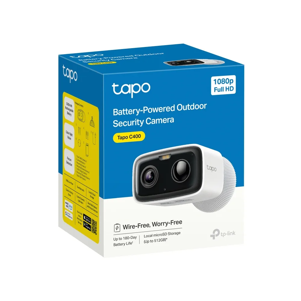IP-камера аккумуляторная TP-Link Tapo C400 белая — фото 12