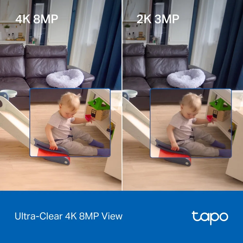 IP-камера поворотна TP-Link Tapo C260 4K біла — фото 5