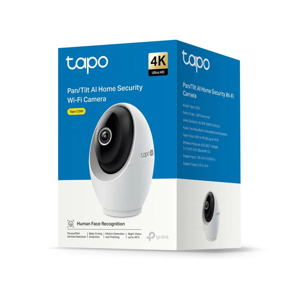 IP-камера поворотна TP-Link Tapo C260 4K біла — фото 13