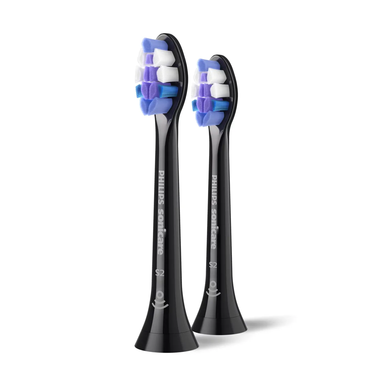 Насадки для зубной щётки Philips Sonicare S2 Sensitive HX6052/88, 2 шт., черные