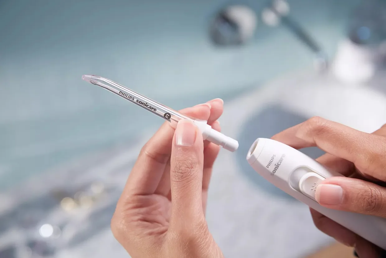 Насадки для іригатора Philips Sonicare Power Flosser F1 Standard HX3042/00, 2 шт. — фото 2