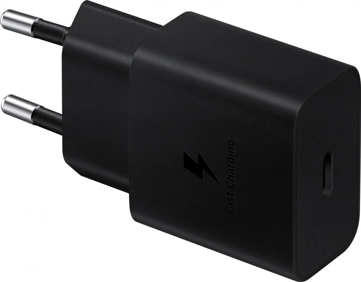 Сетевое зарядное устройство Samsung EP-T1510 15 Вт USB-C черный — фото 2