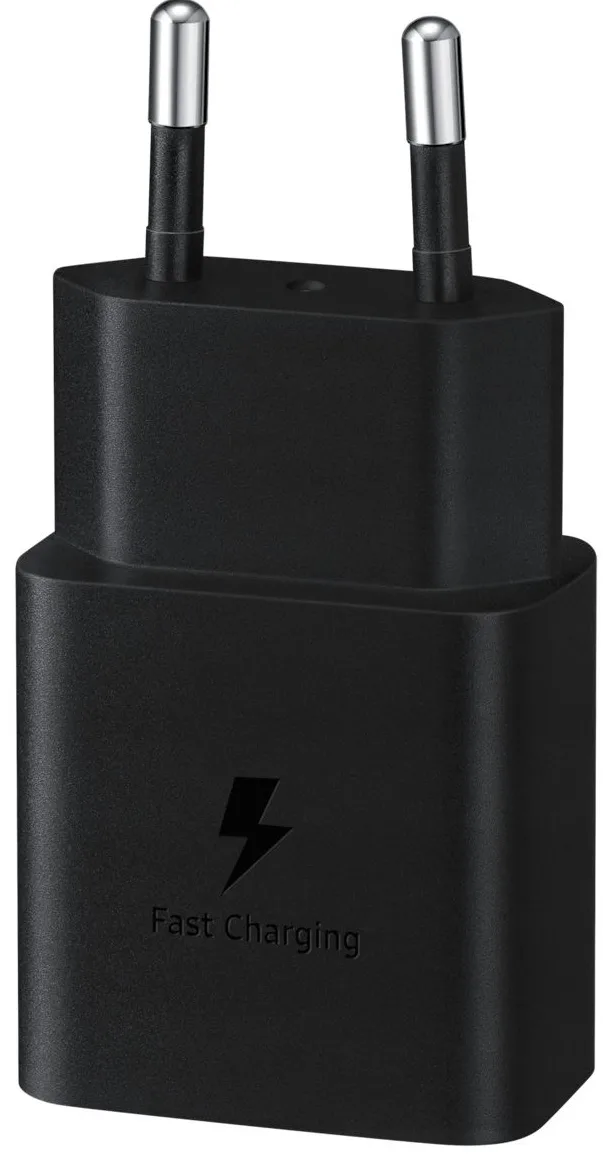 Сетевое зарядное устройство Samsung EP-T1510 15 Вт USB-C, кабель USB-C 1 м черный