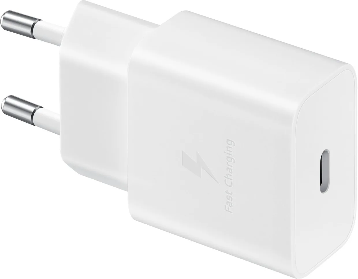 Сетевое зарядное устройство Samsung EP-T1510 15 Вт USB-C, кабель USB-C 1 м белый — фото 3