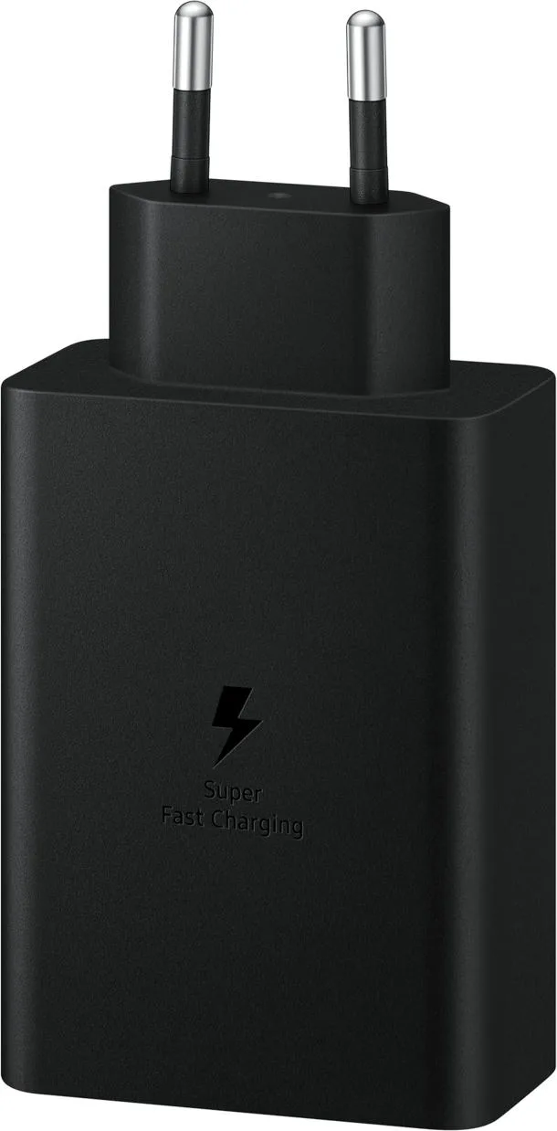 Сетевое зарядное устройство Samsung EP-T6530 65 Вт 2×USB-C + USB-A черный