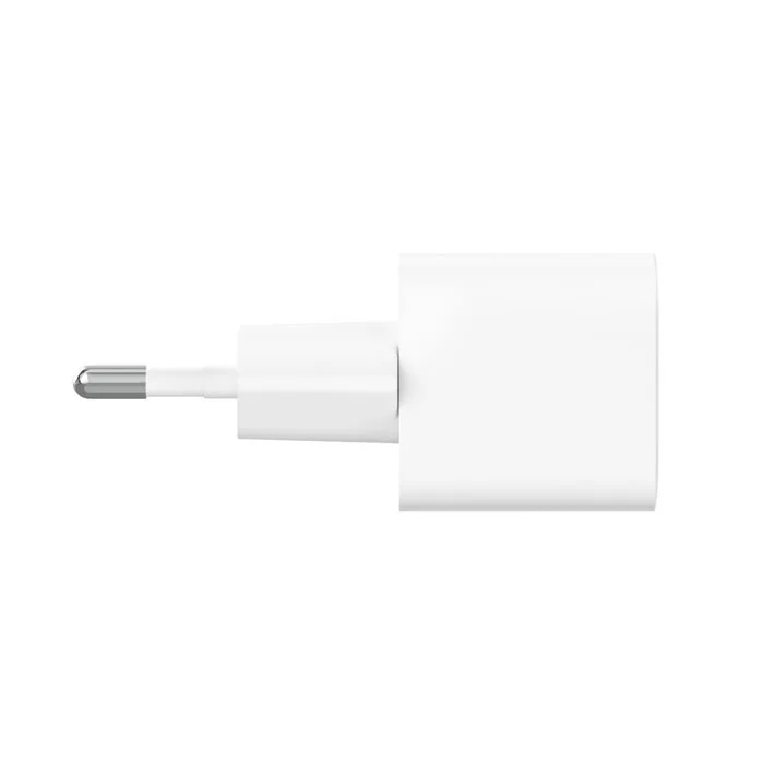 Мережевий зарядний пристрій Belkin BoostCharge Pro 25 Вт USB-C PD PPS, кабель USB-C 1 м білий — фото 4