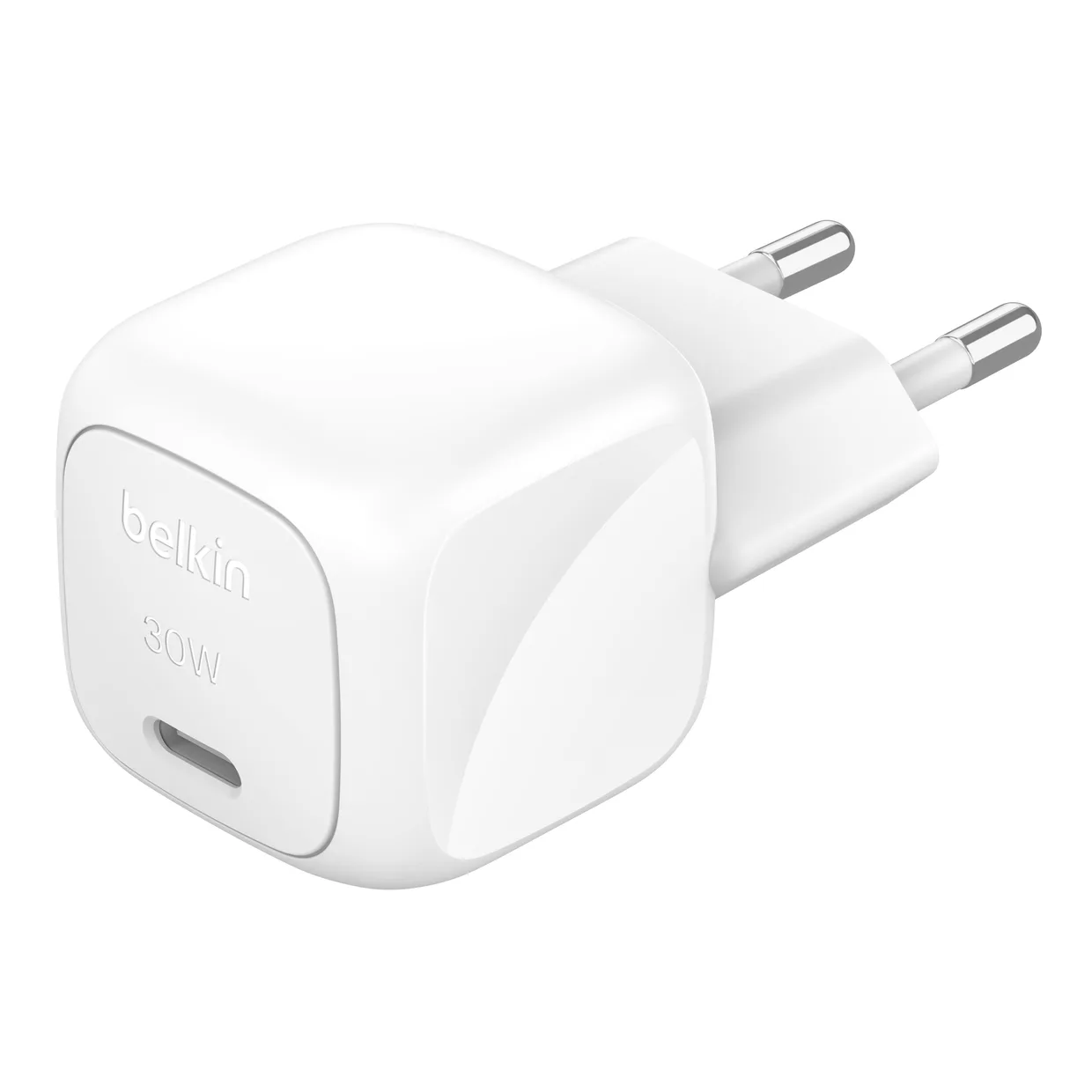 Сетевое зарядное устройство Belkin BoostCharge Pro 30 Вт USB-C PD PPS белый