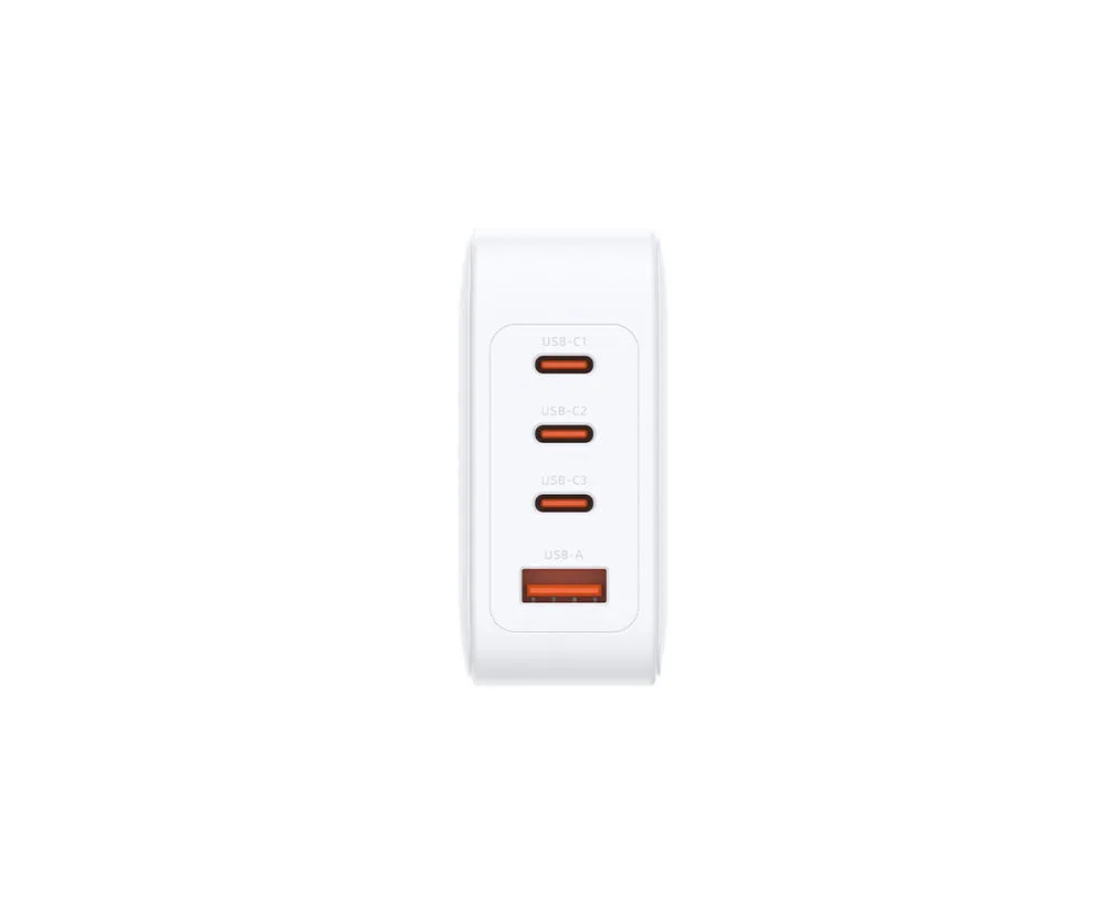 Мережевий зарядний пристрій D-Link DCF-141 140 Вт GaN 3×USB-C + USB-A білий — фото 7