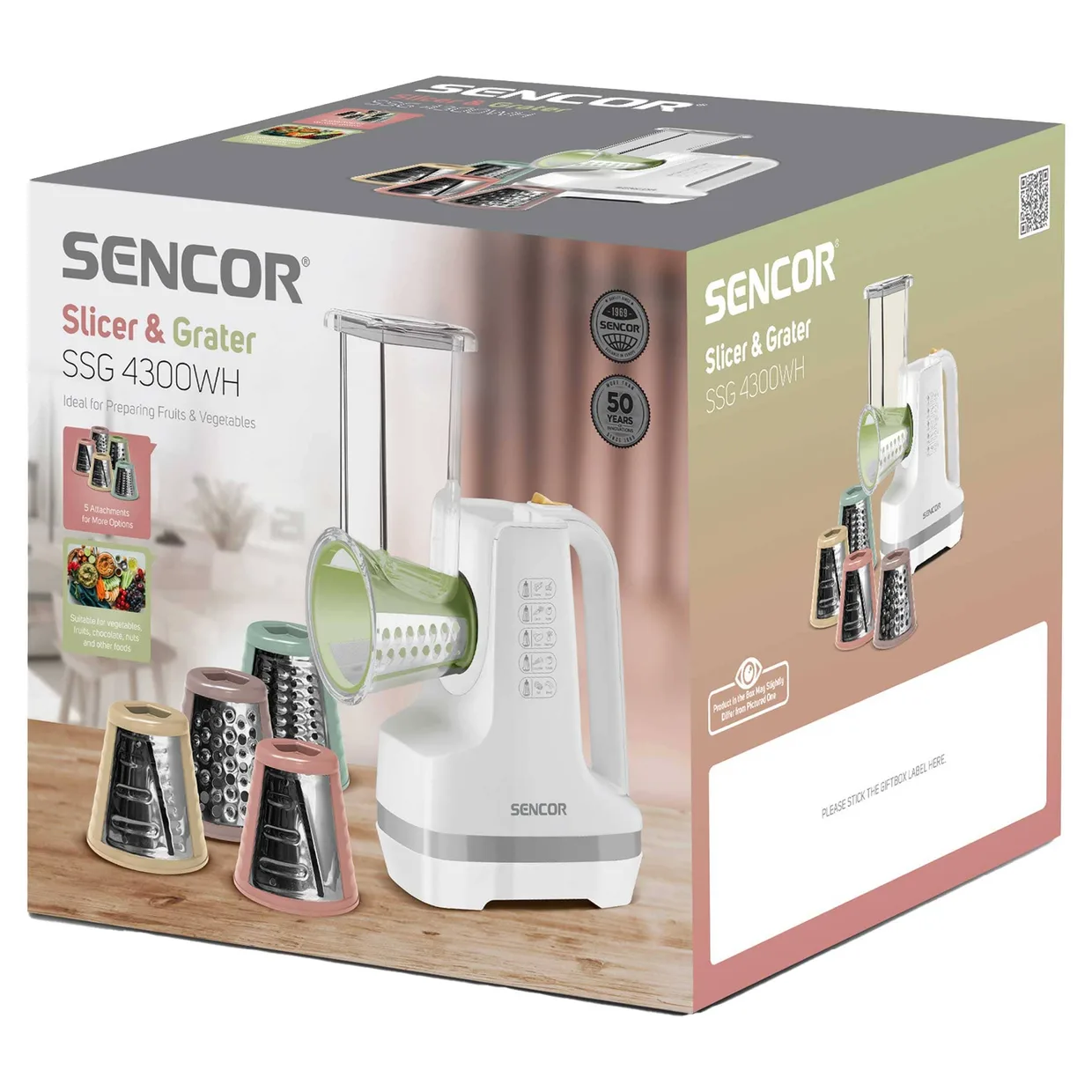 Мультирезка Sencor SSG 4300WH белая — фото 9