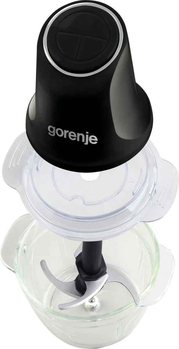 Подрібнювач Gorenje S501GBK 1 л, скляна чаша, чорний — фото 7