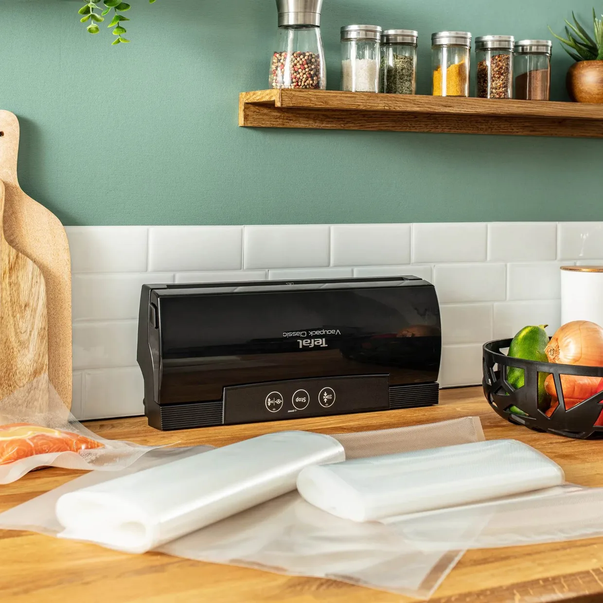 Вакууматор Tefal Classic VT2540 чорний — фото 8
