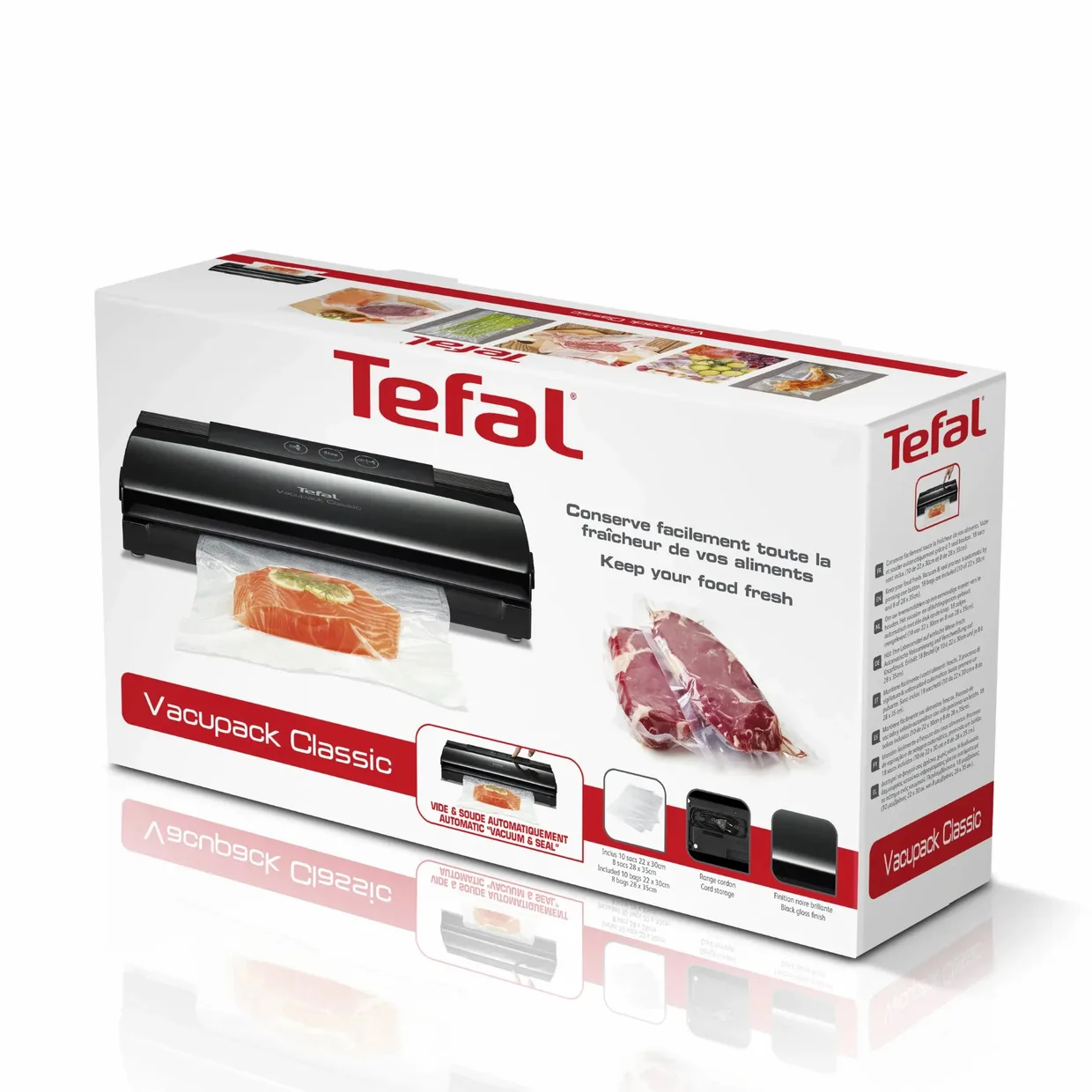 Вакууматор Tefal Classic VT2540 чорний — фото 10