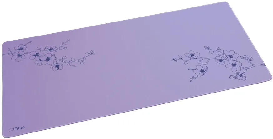 Игровая поверхность Trust GXT 759 XXL (900×400 мм) Blossom фиолетовая — фото 3