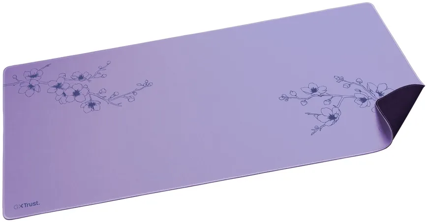 Игровая поверхность Trust GXT 759 XXL (900×400 мм) Blossom фиолетовая — фото 4