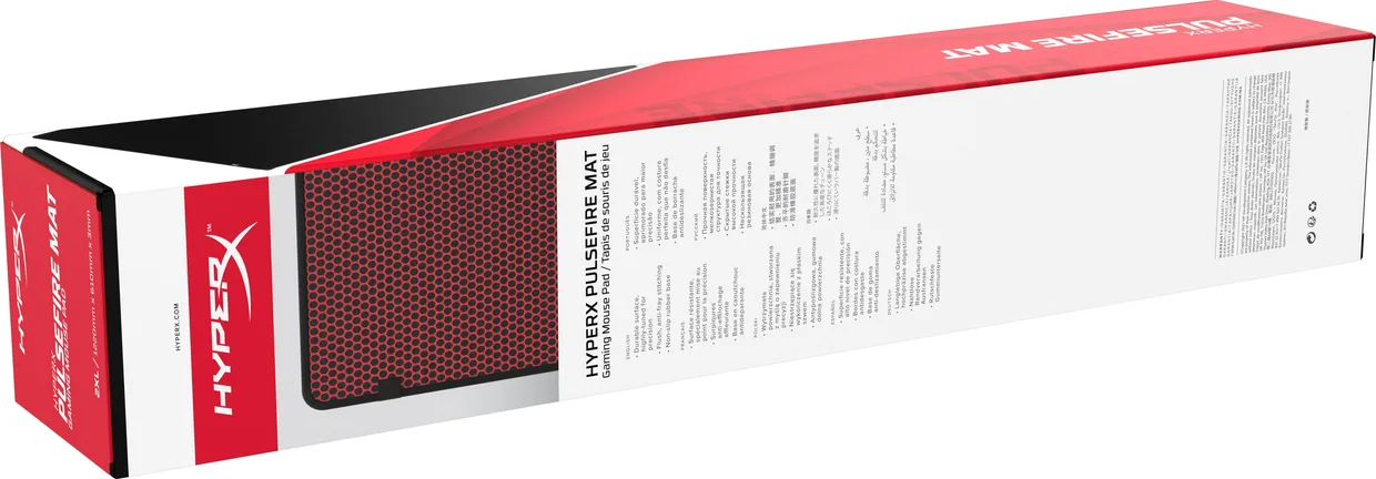 Ігрова поверхня HyperX Pulsefire Mat 2XL (1220×610 мм) чорна — фото 8