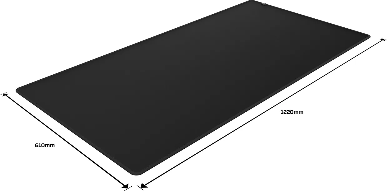 Ігрова поверхня HyperX Pulsefire Mat 2XL (1220×610 мм) чорна — фото 10