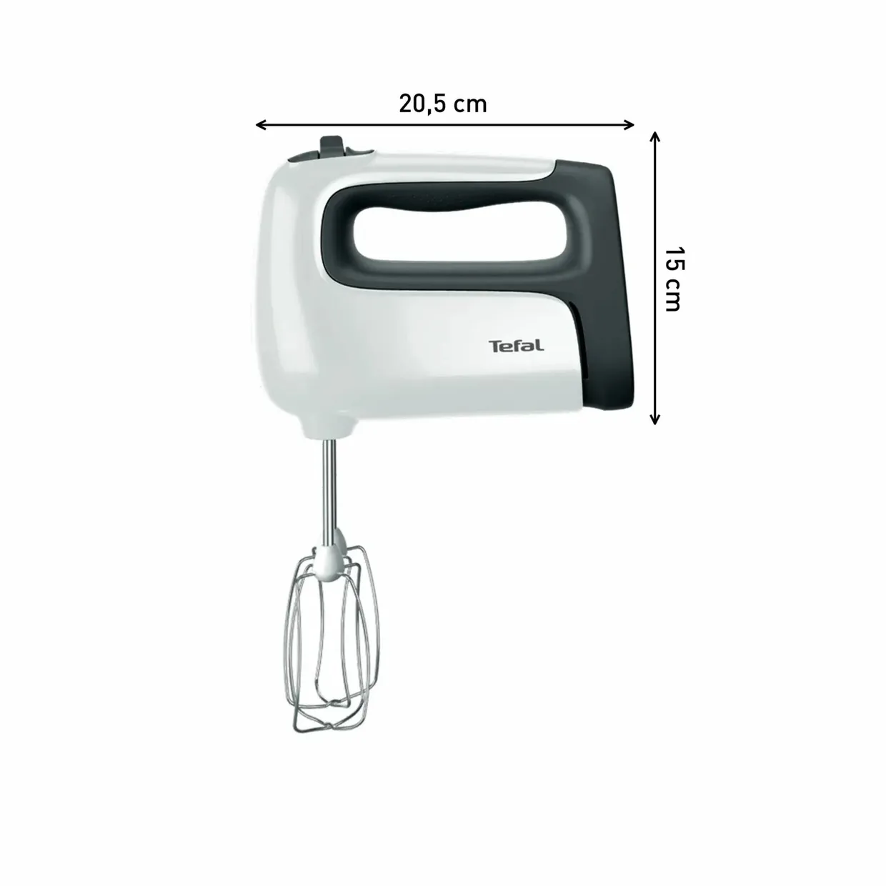 Ручной миксер Tefal Prep'Mix+ HT4601 белый — фото 3