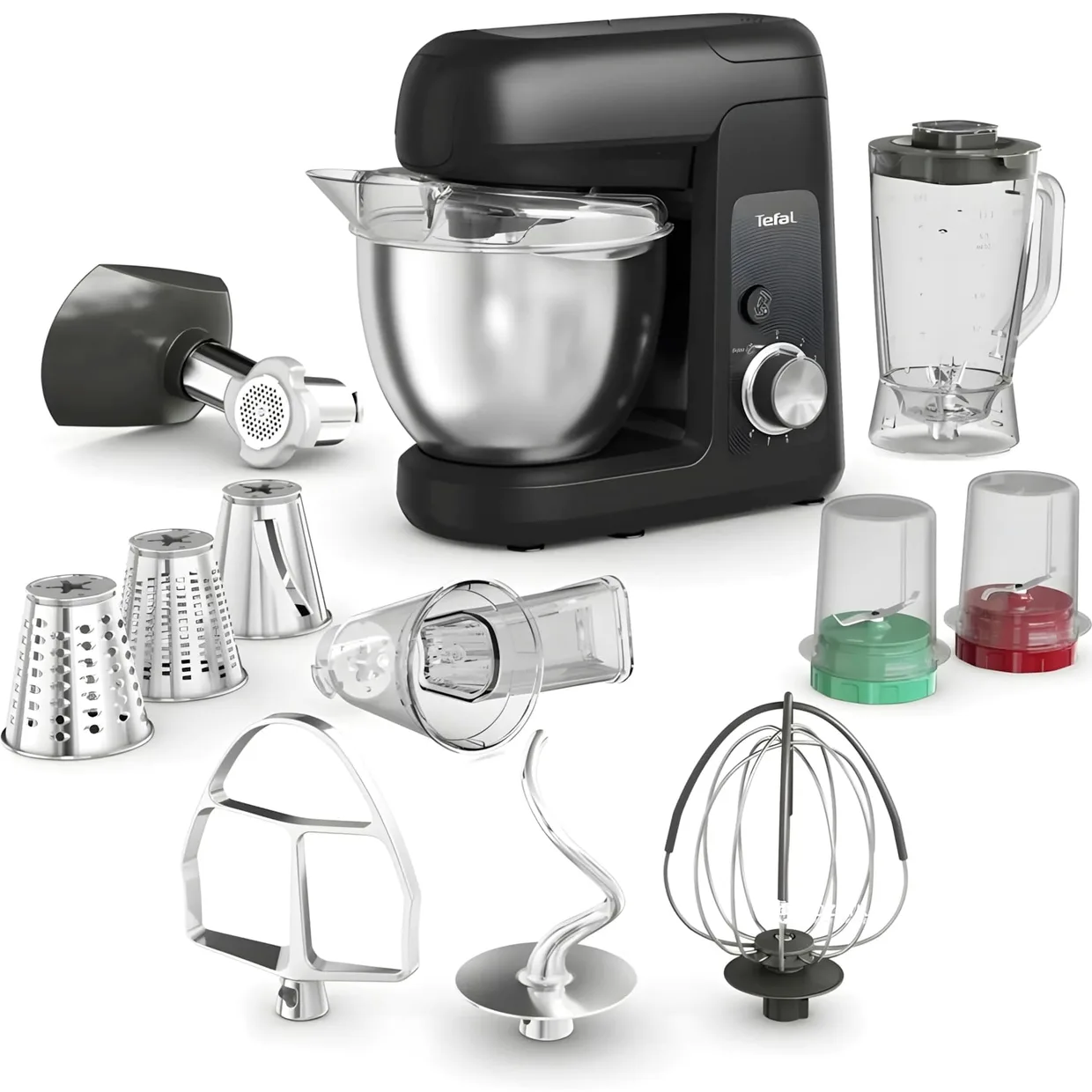 Планетарный миксер Tefal Bake Partner QB5258 черный