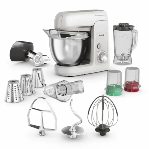 Планетарный миксер Tefal Bake Partner QB525B белый