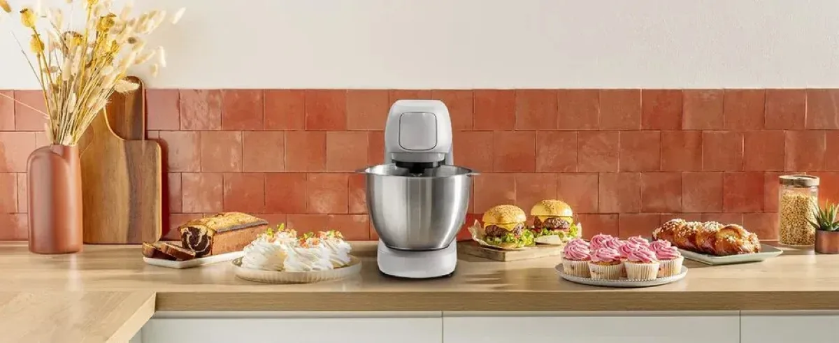Планетарный миксер Tefal Bake Partner QB525B белый — фото 10